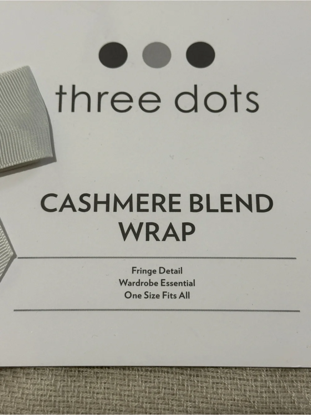 Three Dots light beige